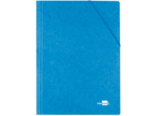 Pasta de elasticos liderpapel folio azul , Liderpapel , 23816 , 8423473238169